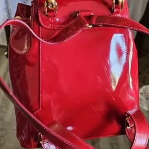 Gucci Bamboo Backpack Patent  Leather Luxurious Design with COA & Dust Bag Gucci Bamboo Backpack PatentLeather Luxurious Design with  main image 2